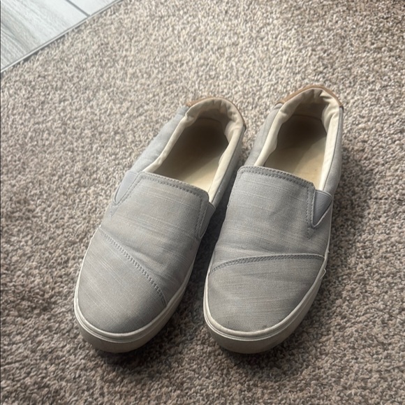 Toms Other - Toms Gray Loafers Casual Slip-Ons
